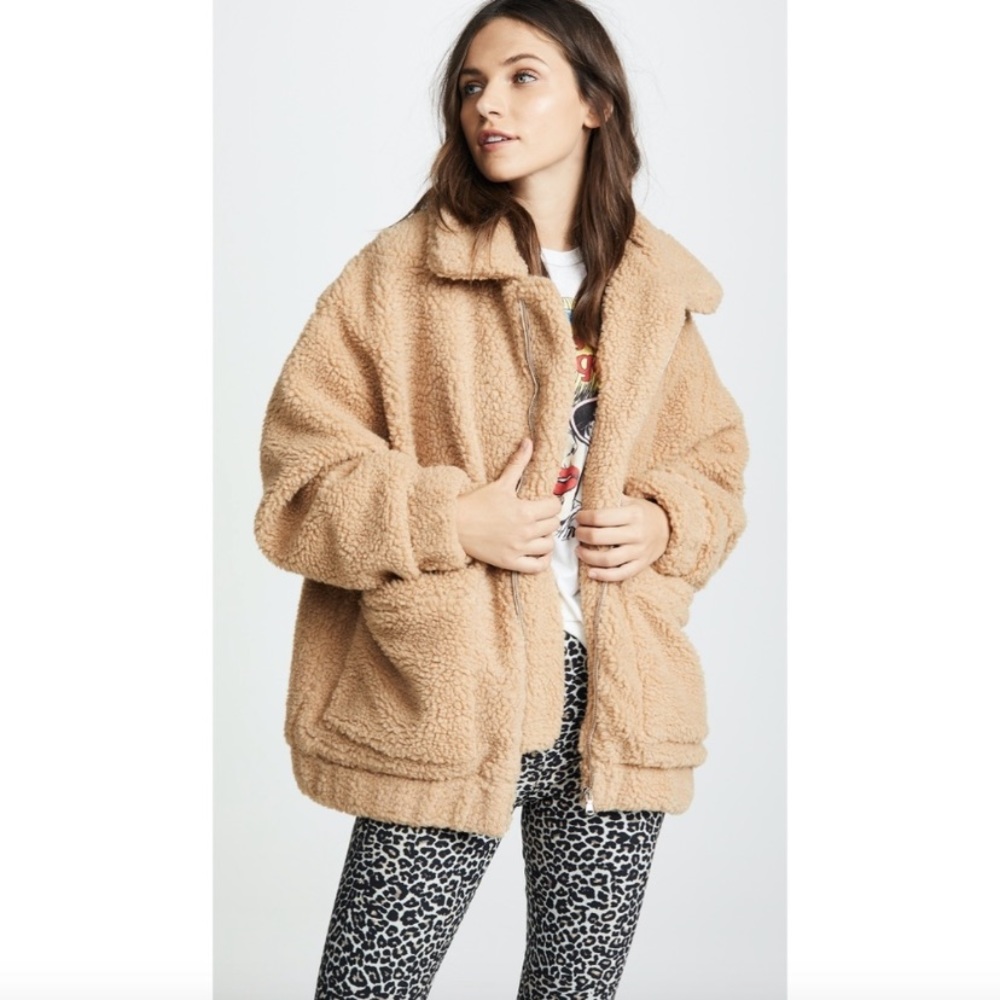 I.AM.GIA Pixie Teddy Coat Size XS